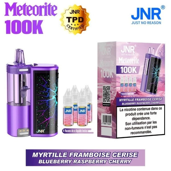 PACK METEORITE 100K 1200MAH 10ML / 2% - JNR