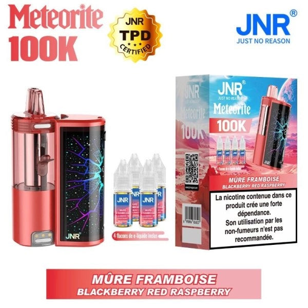 PACK METEORITE 100K 1200MAH 10ML / 2% - JNR