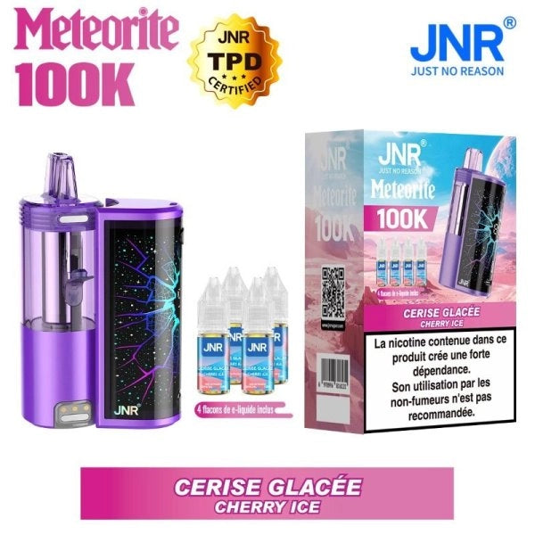 PACK METEORITE 100K 1200MAH 10ML / 2% - JNR