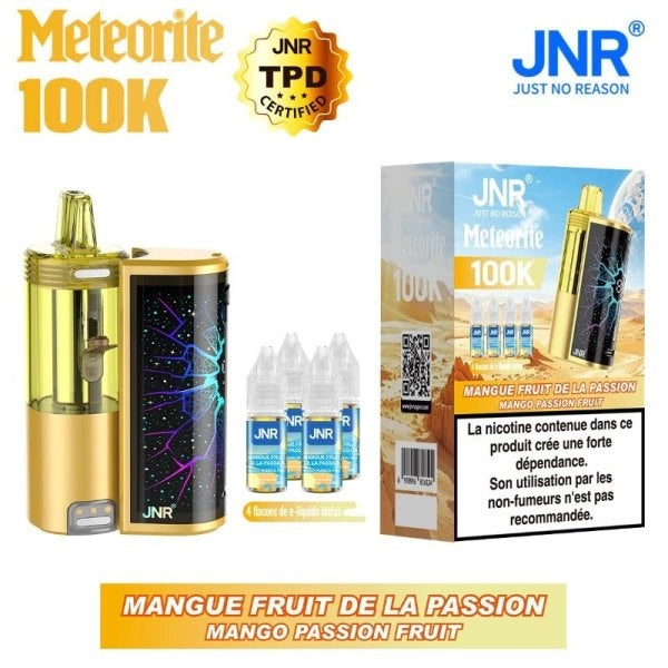 PACK METEORITE 100K 1200MAH 10ML / 2% - JNR