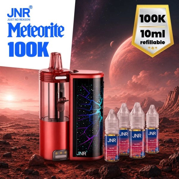 PACK METEORITE 100K 1200MAH 10ML / 2% - JNR