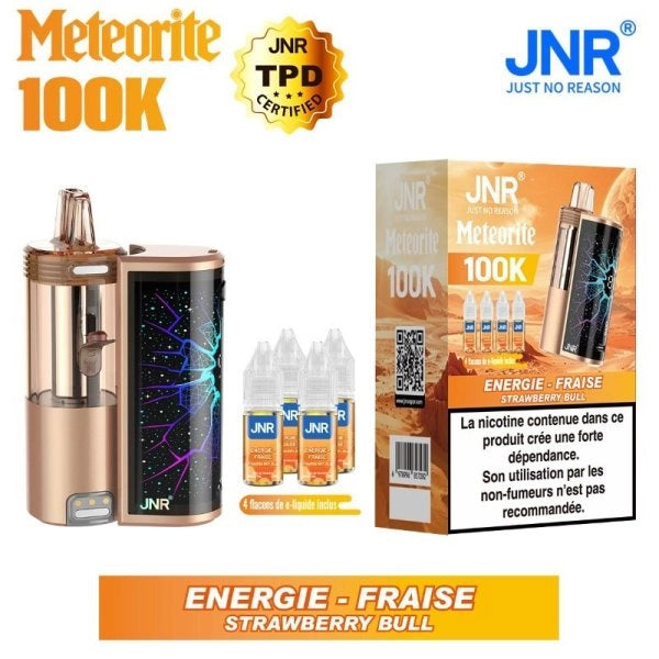 PACK METEORITE 100K 1200MAH 10ML / 2% - JNR