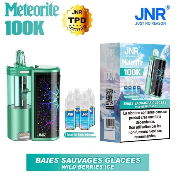 PACK METEORITE 100K 1200MAH 10ML / 2% - JNR