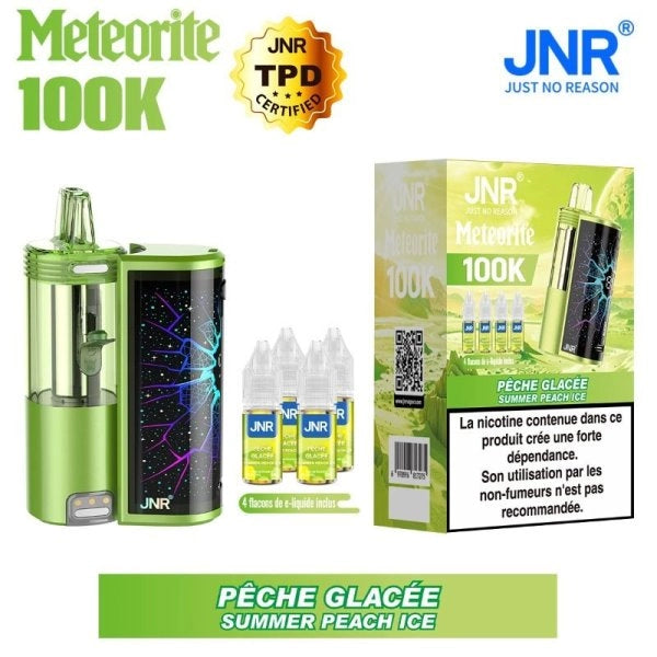 PACK METEORITE 100K 1200MAH 10ML / 2% - JNR