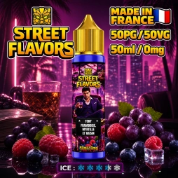 TONY 0MG 50ML - STREET FLAVORS BY TRIBAL FORCE