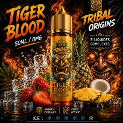 TIGER BLOOD 0MG 50ML - ORIGINS BY TRIBAL FORCE