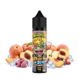 PEACH ICE 0MG 50ML - MONSTER BY TORNADOLIQ