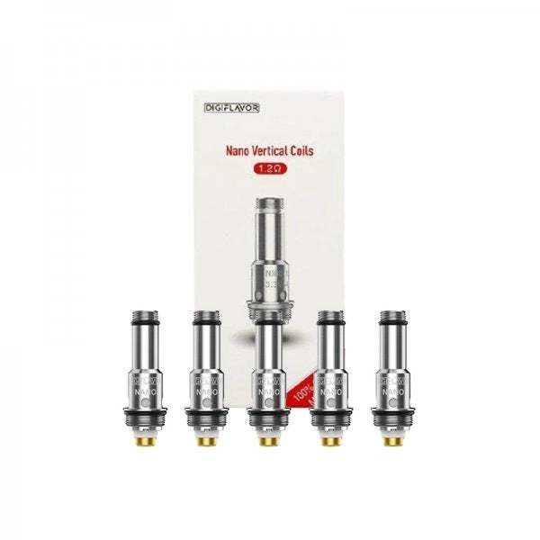 RÉSISTANCES NANO VERTICALE UPEN 1.2Ω (5PCS) - DIGIFLAVOR