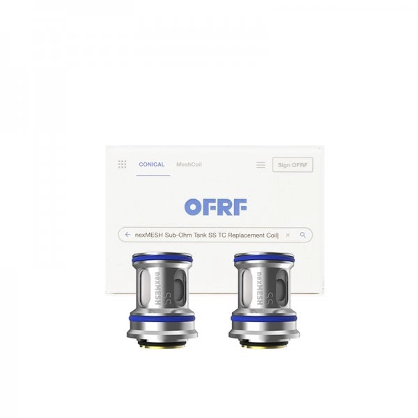 RÉSISTANCES NEXMESH CONICAL 0.15Ω SS316L (2PCS) - OFRF