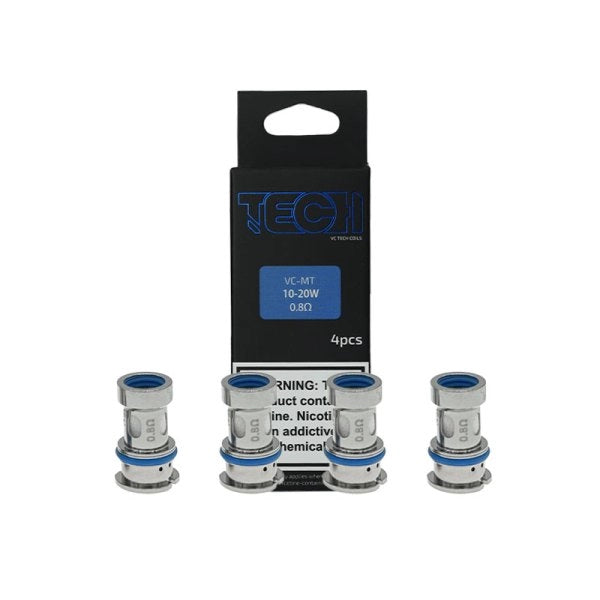 RÉSISTANCES VC TECH 0.15/0.2/0.4/0.8OHM (4PCS) - VAPERZ CLOUD