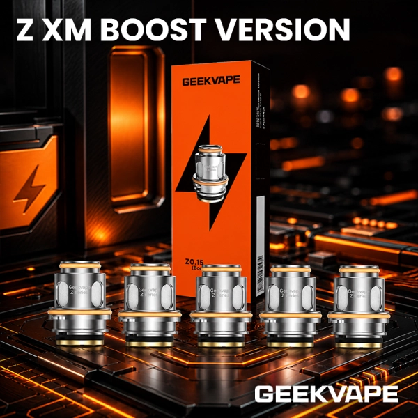 RÉSISTANCES Z XM (BOOST VERSION) 0.15/0.2/0.4Ω (5PCS) - GEEKVAPE